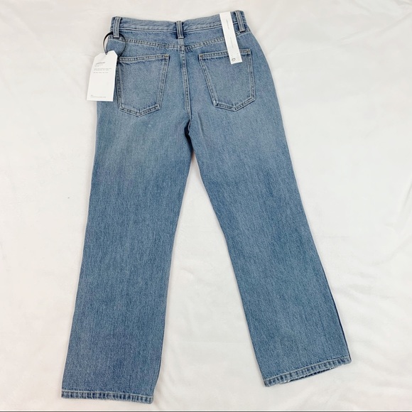 The Five-Pocket Vanessa Crop Straight Leg Jeans - Picture 10 of 11